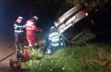 Accident rutier mortal! Un tânăr a murit după ce s-a înfipt cu mașina într-un copac - FOTO