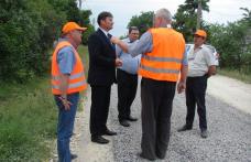 Lucrările experimentale pe drumul naţional Manoleasa – Rădăuţi Prut, verificate de prefectul judeţului - FOTO