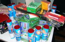 Operaţiunea „Foc de artificii”. Obiecte pirotehnice, deţinute ilegal, confiscate de poliţiştii botoșăneni
