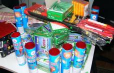 Operaţiunea „Foc de artificii”. Obiecte pirotehnice, deţinute ilegal, confiscate de poliţiştii botoșăneni