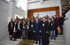 Delegaţie Erasmus+ din patru ţări, la Palatul Administrativ - FOTO