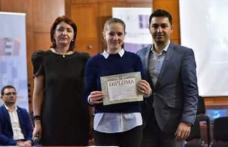 Performanță de excepție obținută de o elevă a Liceului Tehnologic „Al. Vlahuţă” Şendriceni