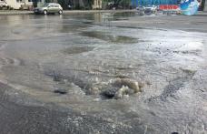 Avarie produsă la o conductă de distribuție apă din municipiul Dorohoi. Vezi zonele afectate - FOTO