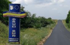 „Singurul drum naţional de pământ” a fost asfaltat - FOTO