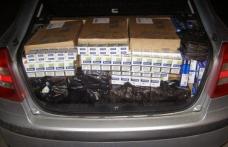 Un alt transport ilegal de ţigări a fost interceptat și confiscat de poliţişti