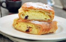 Strudel cu brânză dulce