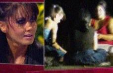 Oana Zăvoranu, surprinsă pe un câmp alături de două vrăjitoare