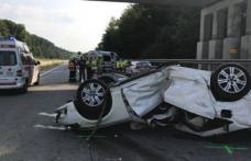 Accident cu români în Austria. Un bărbat a murit pe loc, soţia şi fiica lui sunt în comă