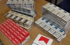 Ţigări de contrabandă confiscate din zona Pieței Centrale Dorohoi. S-a lăsat cu dosar penal