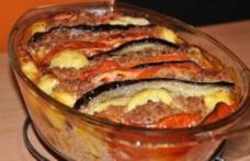 Sufleu de vinete cu carne tocată