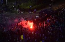 Violențe fără margini la mitingul diasporei: Sute de răniți! Zeci de oameni au protestat și la Botoșani