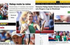 Simona Halep a câștigat eroic încă un trofeu! Presa străină, la picioarele „reginei”