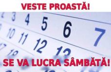 O instituție bugetară din Botoșani anunță când va recupera zilele libere din mivacanța de Sf. Marie