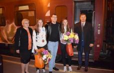 Campioanele de la Clubul Sportiv Botoșani s-au întors acasă, după Jocurile Olimpice de Tineret - FOTO