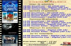 Vezi ce filme vor rula la Cinema „MELODIA” Dorohoi, în săptămâna 26 octombrie – 1 noiembrie – FOTO