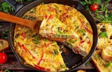 Frittata cu bacon și cașcaval