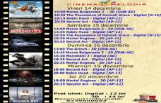Vezi ce filme vor rula la Cinema „MELODIA” Dorohoi, în săptămâna 14 – 20 decembrie – FOTO