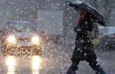 Meteorologii au emis o atenționare generală de tip COD GALBEN de ninsoare și vânt