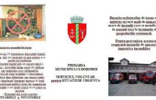 Serviciul Voluntar pentru Situații de Urgență al municipiului Dorohoi vă reamintește