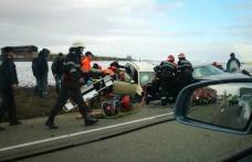 Accident grav pe drumul european Iași – Târgu Frumos - FOTO