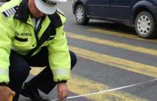 Tânără accidentată pe trecerea de pietoni. Un șofer neatent nu a redus la timp viteza înainte de trecerea marcată