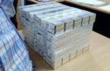 Tigări de contrabandă, ascunse în bagaje, confiscate la frontieră