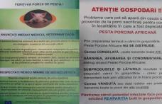 ATENȚIE GOSPODARI – Feriți-vă porcii de pesta porcină