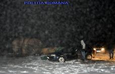 Poliția la pândă în zona oraşului Săveni, pentru prinderea contrabandiștilor de țigări - FOTO