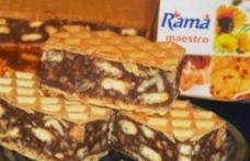 Prăjitură delicioasă cu ciocolată
