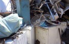Comercianți de fier vechi amendați cu 5.000 de lei de polițiștii din Corlăteni