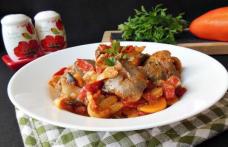 Ficăței de pui cu legume