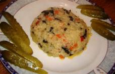 Pilaf cu ciuperci