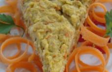 Budincă de piept de pui cu legume