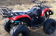 Tânără de 19 ani, prinsă conducând fără permis un ATV neînmatriculat