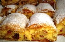 Strudel cu brânză dulce