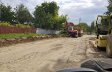 Noi drumuri judeţene au intrat în reabilitare - FOTO