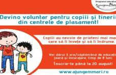 Fii prietenul copiilor din centrele de plasament!