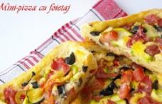 Mini-pizza cu foietaj