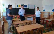 Unităţi de învăţământ verificate de prefectul Dan Șlincu - FOTO