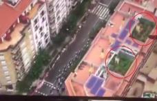 Incredibil! Imagini care au pus poliția în alertă surprinse de un elicopter la Turul Spaniei la ciclism