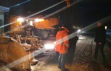 Prefectul Dan Șlincu a verificat intervenția după prima ninsoare care a creat probleme participanților la trafic - FOTO