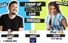 Hai să râdem și să ne distrăm împreună! Te aşteptăm la un Show Nou Nouț de STAND UP COMEDY