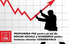 PSD propune un program de măsuri sociale și economice pentru limitarea efectelor coronavirus