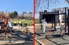 Locuri de joacă dezinfectate și activități suspendate. Măsuri de prevenție împotriva infectării cu COVID-19 luate de Primăria Dorohoi