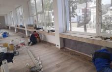 Ultimele etape în cadrul lucrărilor pentru amenajarea noii cantine a Seminarului Teologic Liceal „Sf. Ioan Iacob” din Dorohoi - FOTO