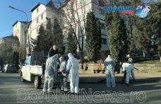 Primăria Dorohoi informează că a început acțiunea de dezinfectare a tuturor scărilor de bloc - FOTO