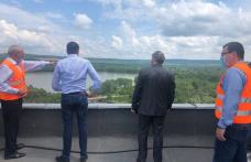 Ministrul Mediului în verificări la Barajul de la Stânca - FOTO