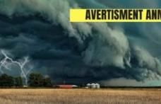 Alertă meteo ANM! S-a emis un cod galben de fenomene periculoase. Aproape toată România este vizată