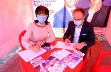 100.000 de cetățeni au semnat pentru proiectele de dezvoltare ale municipiului și județului Botoșani inițiate de Doina Federovici și Cosmin Andrei - F