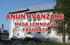 Liceul Teoretic „Anastasie Bașotă” Pomârla anunță organizarea licitației masă lemnoasă fasonată gorun la drum auto